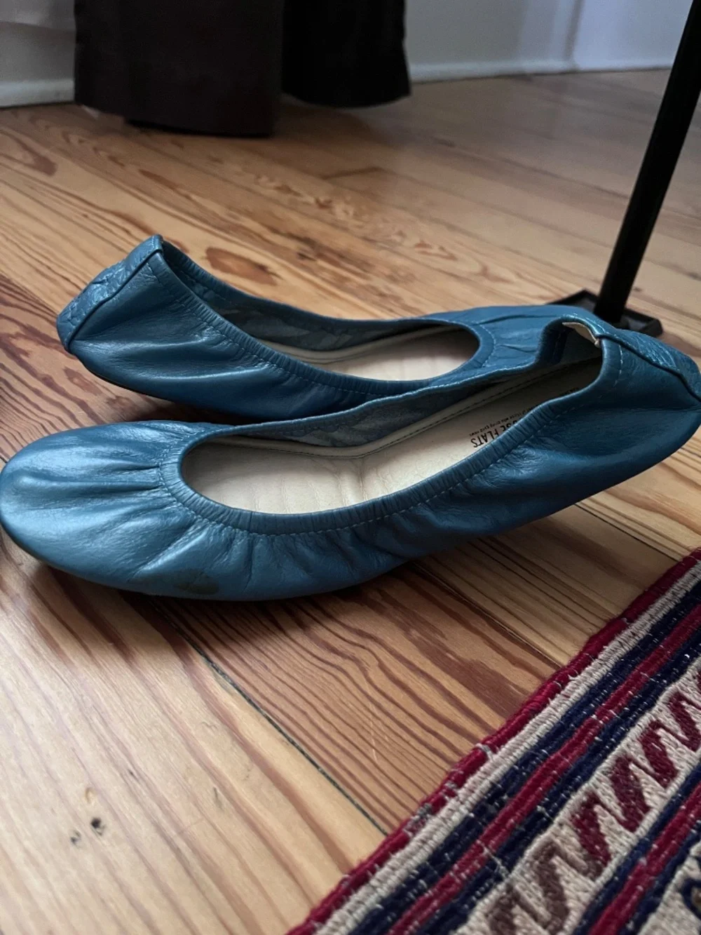 2 pairs Storehouse Oil-Tanned flats